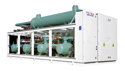 Air Cooled Water Chillers – Screw Compressors Capacities: 35 -580 T.R.